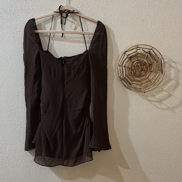 House of CB Cutout Babydoll Mini Dress Size XS - Picture 10 of 10